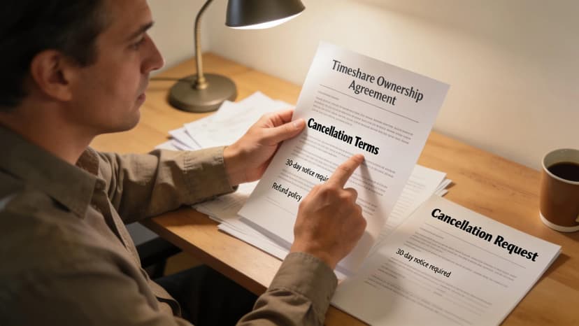 How to Cancel a Timeshare Contract